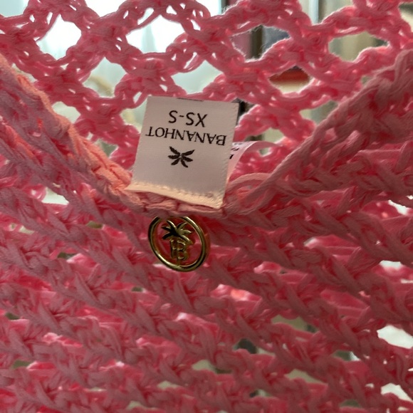 Bananhot pink crochet top from retrofete xs/s - Picture 4 of 5